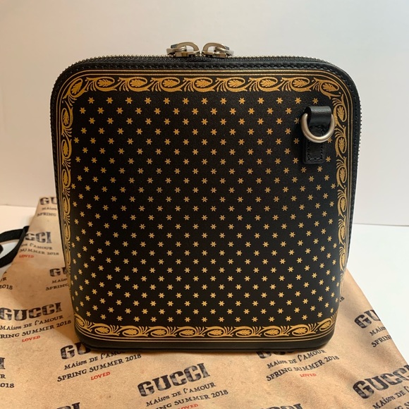 Gucci SEGA collection guccy stars shoulder bag - Picture 5 of 11
